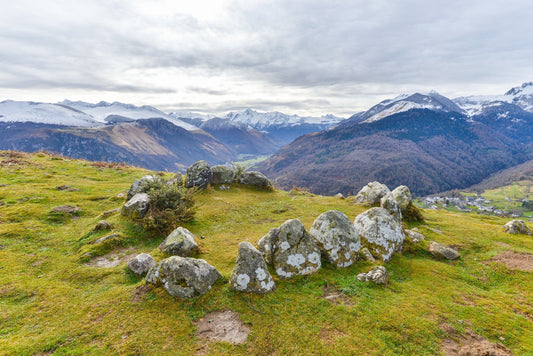 The cromlechs of Bénou, Ossau Valley - Photo to download